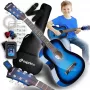 Guitarra acústica SUPRIMO JRA SET BB 1/4 Blueburst