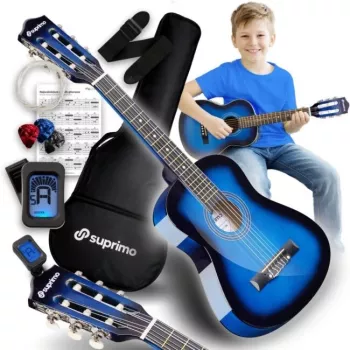 Suprimo JRC SET BB Guitarra clásica 1/4 Blueburst