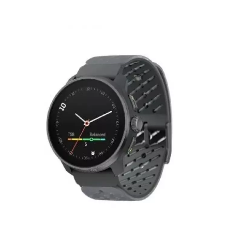 Suunto Race S Graphite reloj GPS multisport con pantalla táctil AMOLED de 1,32 inch, acero inoxidable, medición de frecuencia cardíaca, resistencia al agua 100m