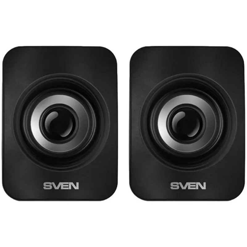 SVEN 130 USB Altavoces estéreo 2.0 Negros