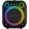 SVEN PS-880 altavoz Bluetooth portátil, 110W RMS, TWS, FM, USB, microSD, pantalla LED, batería de litio, negro