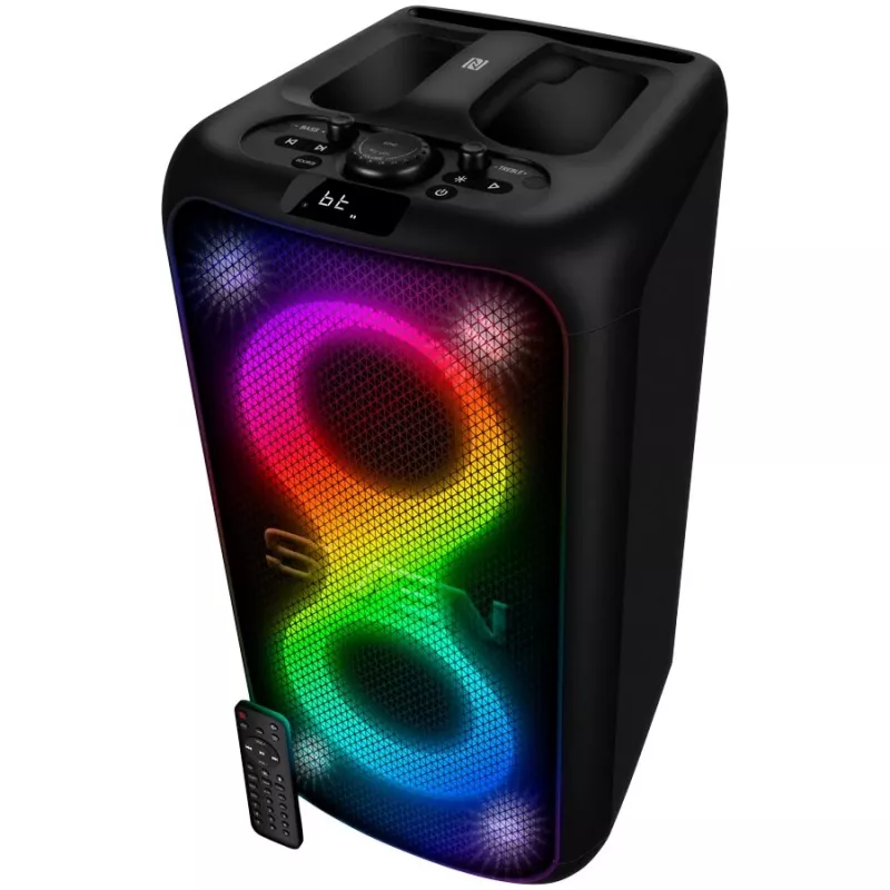 SVEN PS-960 Altavoz Bluetooth portátil 2.0 160W TWS FM USB LED negro