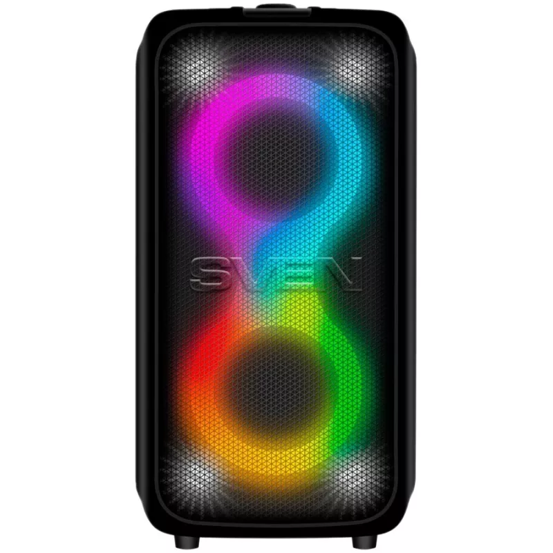 SVEN PS-960 Altavoz Bluetooth portátil 2.0 160W TWS FM USB LED negro