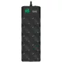 SVEN SF-10E-16 regleta de protección contra sobretensiones, 10 tomas, 16A, 3,6kW, 1,8m, negro