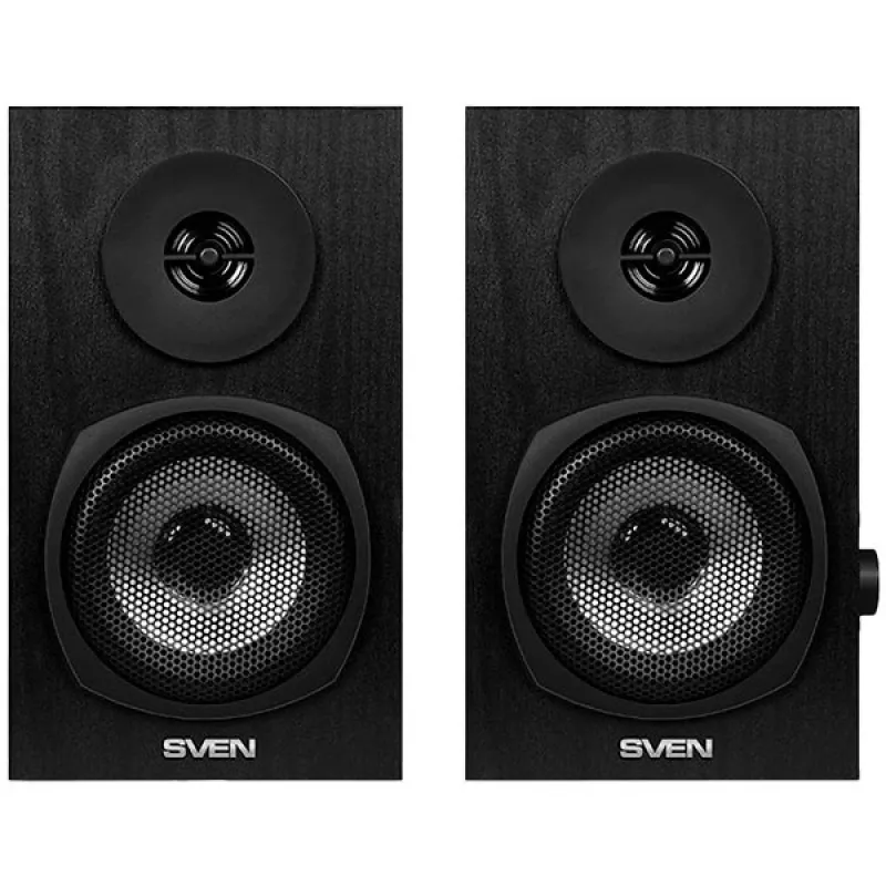 SVEN SPS-575 Altavoces estéreo USB 2.0, 2x3W RMS, control de volumen, negro