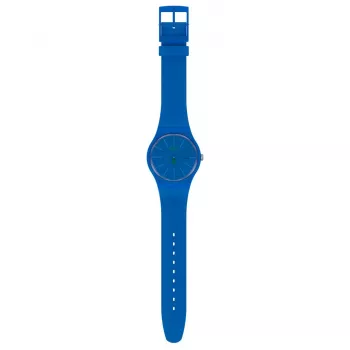 Swatch New Gent SO29N700 Reloj de hombre azul biocerámica 41mm