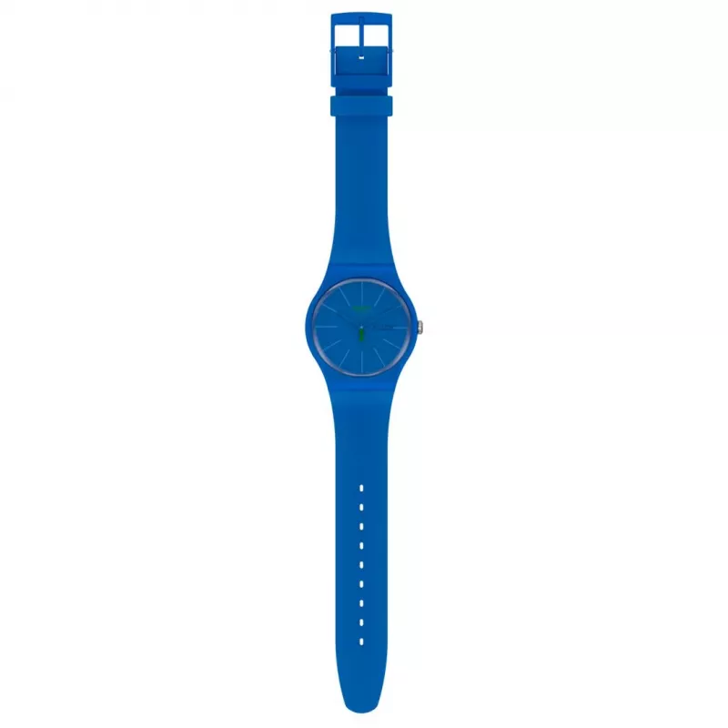 Swatch New Gent SO29N700 Reloj de hombre azul biocerámica 41mm