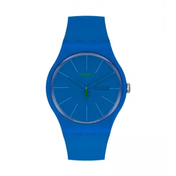Swatch New Gent SO29N700 Reloj de hombre azul biocerámica 41mm