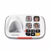 Teléfono inalámbrico DECT Swissvoice Xtra 2355 con contestador automático e identificación de llamadas, Blanco