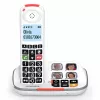 Teléfono inalámbrico DECT Swissvoice Xtra 2355 con contestador automático e identificación de llamadas, Blanco