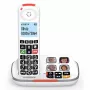 Teléfono inalámbrico DECT Swissvoice Xtra 2355 con contestador automático e identificación de llamadas, Blanco