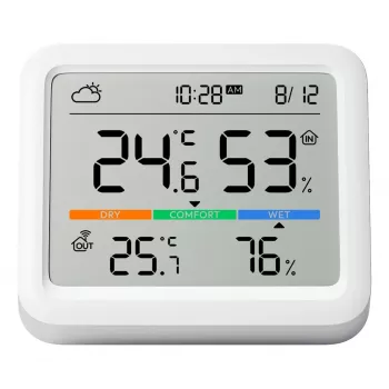 SwitchBot Meter Pro Estación meteorológica Termómetro Higrómetro Blanco