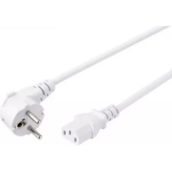 Sygonix SY-5043438 cable de alimentación CEE 7/7 a IEC C13 blanco 5 m