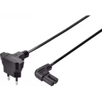 Sygonix SY-5043506 Cable de alimentación CEE 7/7 a IEC C13 5 m negro