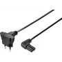 Sygonix SY-5043506 Cable de alimentación CEE 7/7 a IEC C13 5 m negro