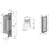 Abrepuertas Eléctrico Simétrico SCOT ES-S12AC/DC PROFI