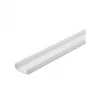 Synergy 21 Cubierta difusora para perfil en U LED Ópalo para ALU068-R, ALU069-R, ALU070-R, 2000mm, Plástico, Snap-on
