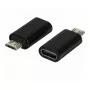 Synergy21 cable adaptador ALLTRAVEL USB-C conector macho a Micro-USB conector hembra - negro
