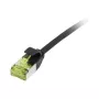 Synergy21 cable de red CAT6A RJ45, 2m, negro, U/FTP, Slimline 3,8mm, TPE/LSZH Superflex, AWG32