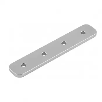 SYNERGY21 Conector para perfil LED en U de 180° para ALU143/ALU144/ALU145/ALU146, negro