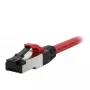 Synergy21 Cable de Red RJ45, CAT8.1 2000MHz, 10m, Rojo, S/FTP, TPE/LSZH (SuperFlex), AWG26