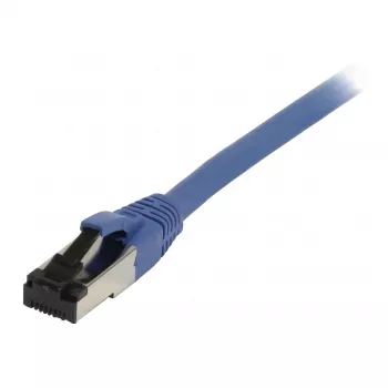 Synergy21 Cable de parcheo RJ45, CAT8.1 2000M, 7,5 m, Azul, S-STP (S/FTP), TPE/LSZH (SuperFlex), AWG26