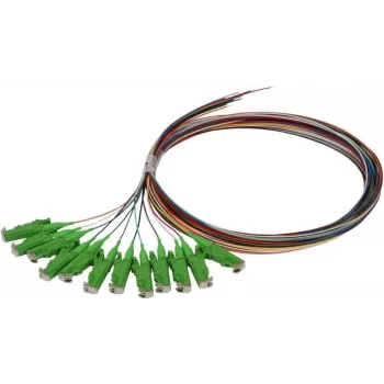 SYNERGY21 S215560 Set de cables de fibra óptica patch 2 m OS2 E-2000 (LSH) multicolor pack de 12
