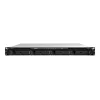Synology RS826+ NAS 4 bahías rackmount 1U, AMD Ryzen V1500B, 4GB DDR4 ECC, 4x 1GbE, sin discos