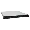 Synology RackStation RS826RP+ NAS rackmount 1U de 4 bahías, AMD Ryzen V1500B, 4GB DDR4 ECC, 4x 1GbE, fuente de alimentación redundante
