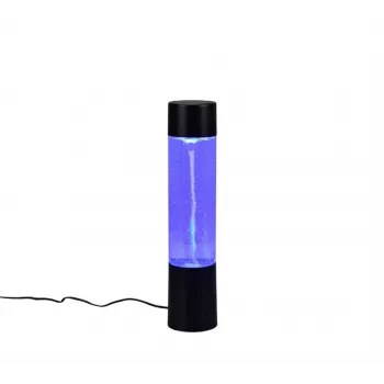 Lámpara de mesa Tornado 0,9 W LED RGB táctil regulable USB recargable blanca