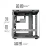 TACENS MARS MC-CUBE caja Micro-ATX, negra, cristal templado, ARGB, USB-C