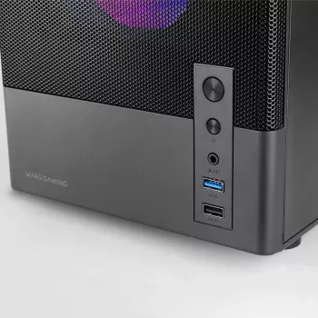 TACENS MARS MC-ONYX Caja torre mATX 3xARGB Negra