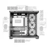 TACENS MARS MC-V5 caja ATX Mid-Tower 4xARGB USB-C con cristal templado