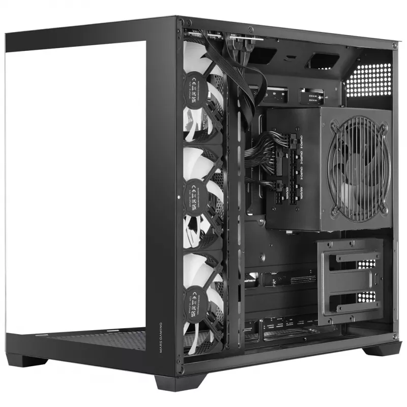 TACENS MARS MC-V5 caja ATX Mid-Tower 4xARGB USB-C con cristal templado