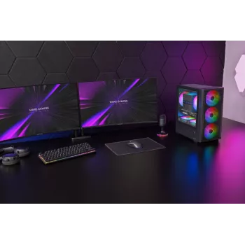 TACENS MARS MC-VECTOR Caja torre Micro-ATX 4xARGB USB-C