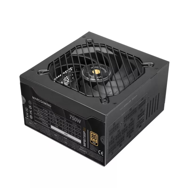 TACENS MARS MPB750PSI 750W DC-DC, ATX 3.1, PCIe 5.1, 80PLUS GOLD Fuente de alimentación