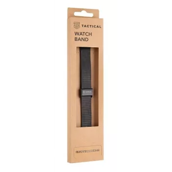 Correa Loop Tactical de acero inoxidable Slim para Apple Watch 38mm / 40mm Negra