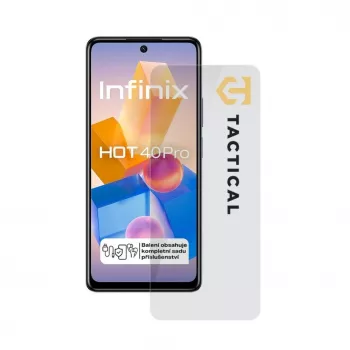 Tactical Glass Shield 2.5D para Infinix Hot 40 Pro Clear