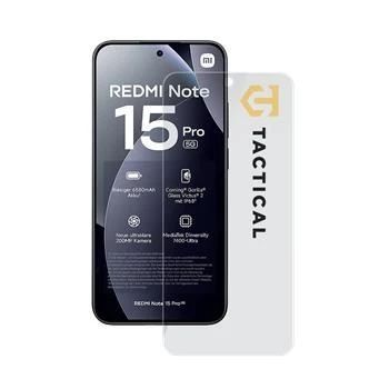 Tactical Glass Shield 2.5D protector de pantalla de cristal templado para Xiaomi Redmi Note 15 Pro, transparente
