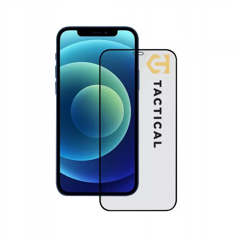 Tactical Glass Shield 5D para Apple iPhone 12 Pro/12 Pro Negro