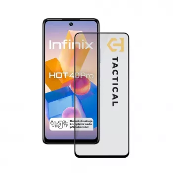 Tactical Glass Shield 5D para Infinix Hot 40 Pro Negro