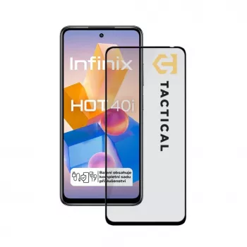 Tactical Glass Shield 5D para Infinix Hot 40i negro