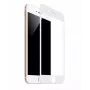 TakeMe HARD Protector de pantalla de cristal cerámico de superficie completa para iPhone SE (2020) / 7 / 8 - blanco