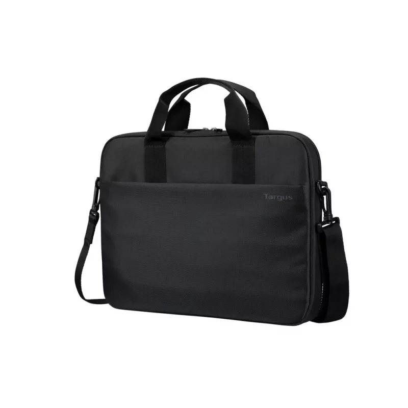 Targus Intellect Maletín slim con correa para portátiles de 15-16 pulgadas, Negro