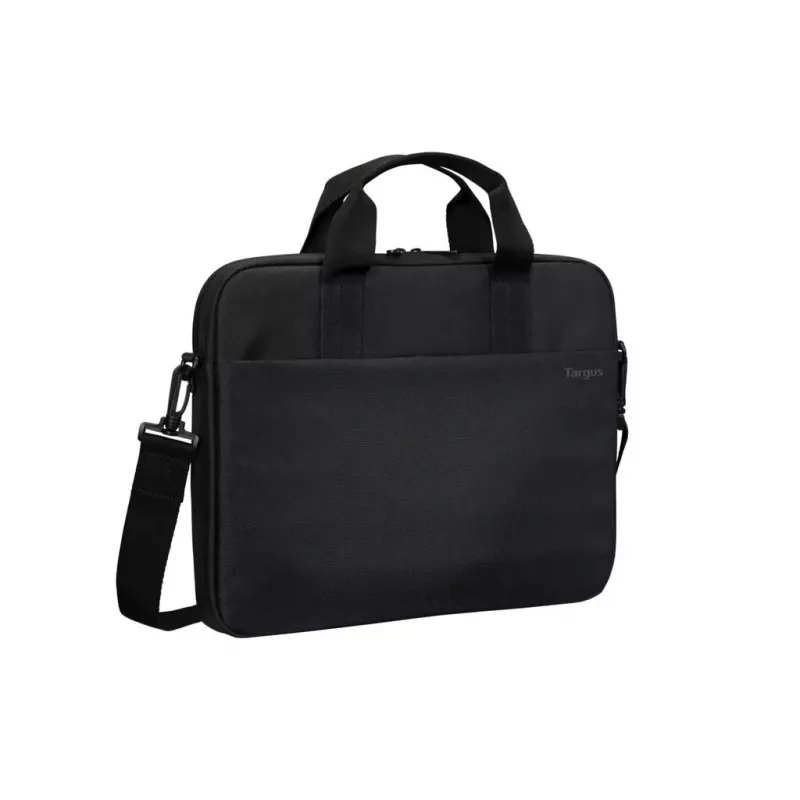 Targus Intellect Maletín slim con correa para portátiles de 15-16 pulgadas, Negro