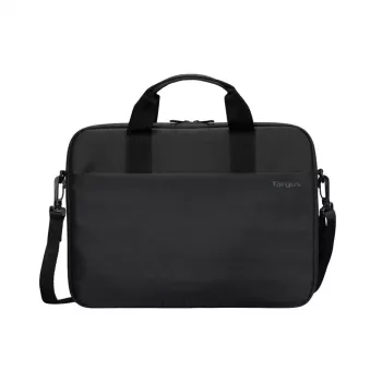 Targus Intellect Maletín slim con correa para portátiles de 15-16 pulgadas, Negro