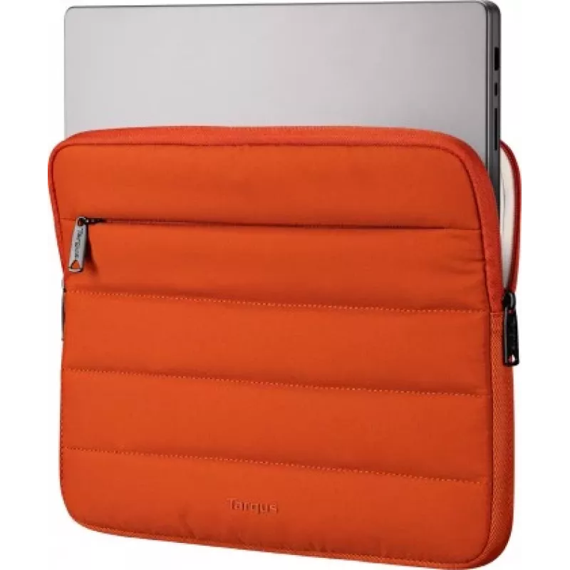 Funda para portátil Targus Puffer 15-16 pulgadas naranja óxido