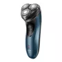 Taurus 3 Side Shave IPX7 afeitadora rotativa con recortador negro/azul