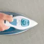 Plancha Taurus BALI 3200 X-SLIDE con suela cerámica, 3200 W, azul, blanco