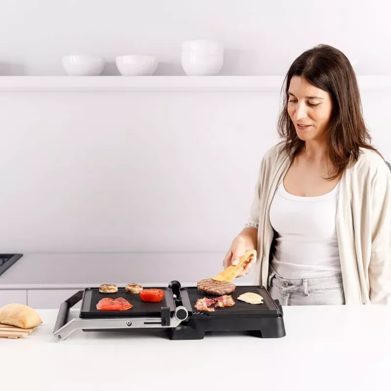 Taurus Bistro Gourmet 2600 W parrilla de contacto 2 en 1